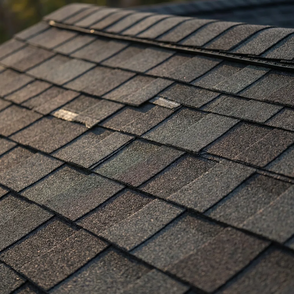Asphalt shingle roofing installation in Calgary