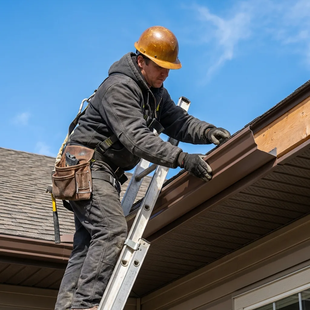 Fascia installation detail